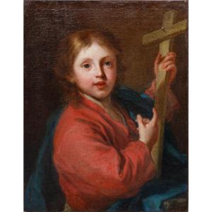 L’Enfant Jésus qui indique la croix