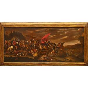 Gaspare Celio (rome, 1571 – 1640), Clash Between Amazons 