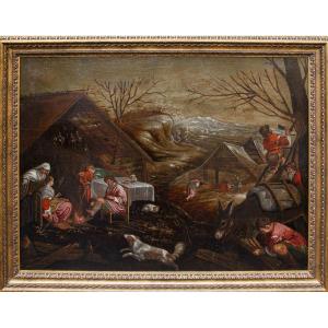 Bottega dei Bassano (XVIIe siècle), Allégorie de l’hiver