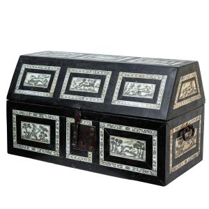 18th Century, Casket With Hunting Scenes
