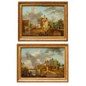 Hendrik Frans De Cort (antwerp, 1742 – London, 1810), River Landscapes