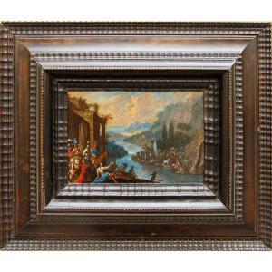 Disciple de Joos de Momper le Jeune (Anvers, 1564 - Anvers, 1635), Bataille de la rivière Idasp
