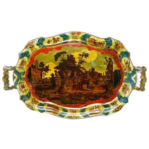 Venice, 18th Century, Decorated Tray