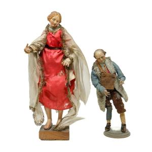 Naples, 18th Century, Nativity Scene Figures