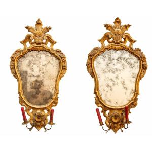 18th Century. Pair Of Mirrors