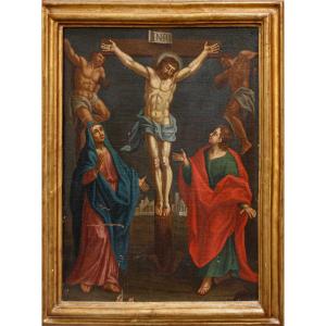 Roman School, 17th Century, The Crucifixion