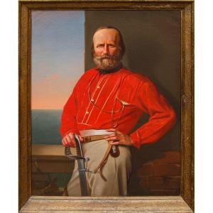 19th Century, Portrait Of Giuseppe Garibaldi In Caprera