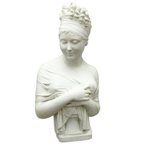 19th Century, By Joseph Chinard (lyon, 1756–1813), Bust Of Madame Recamier