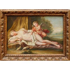 École française, XVIIIe siècle, Vénus et Cupidon