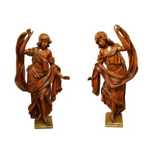 XVIIe siècle - XVIIIe siècle, Figures angéliques 