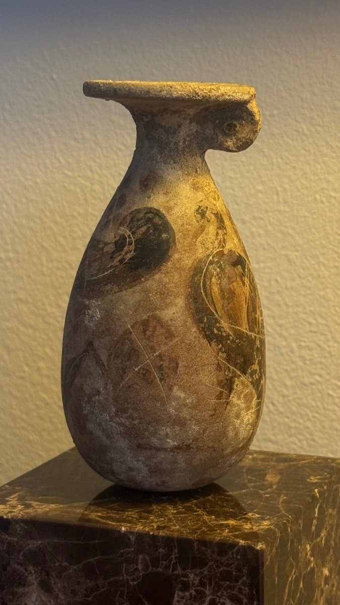 Alabastre Alabastron Boréade antique antiquité Archaïque Corinthien corinthe Grèce art grec  -photo-1