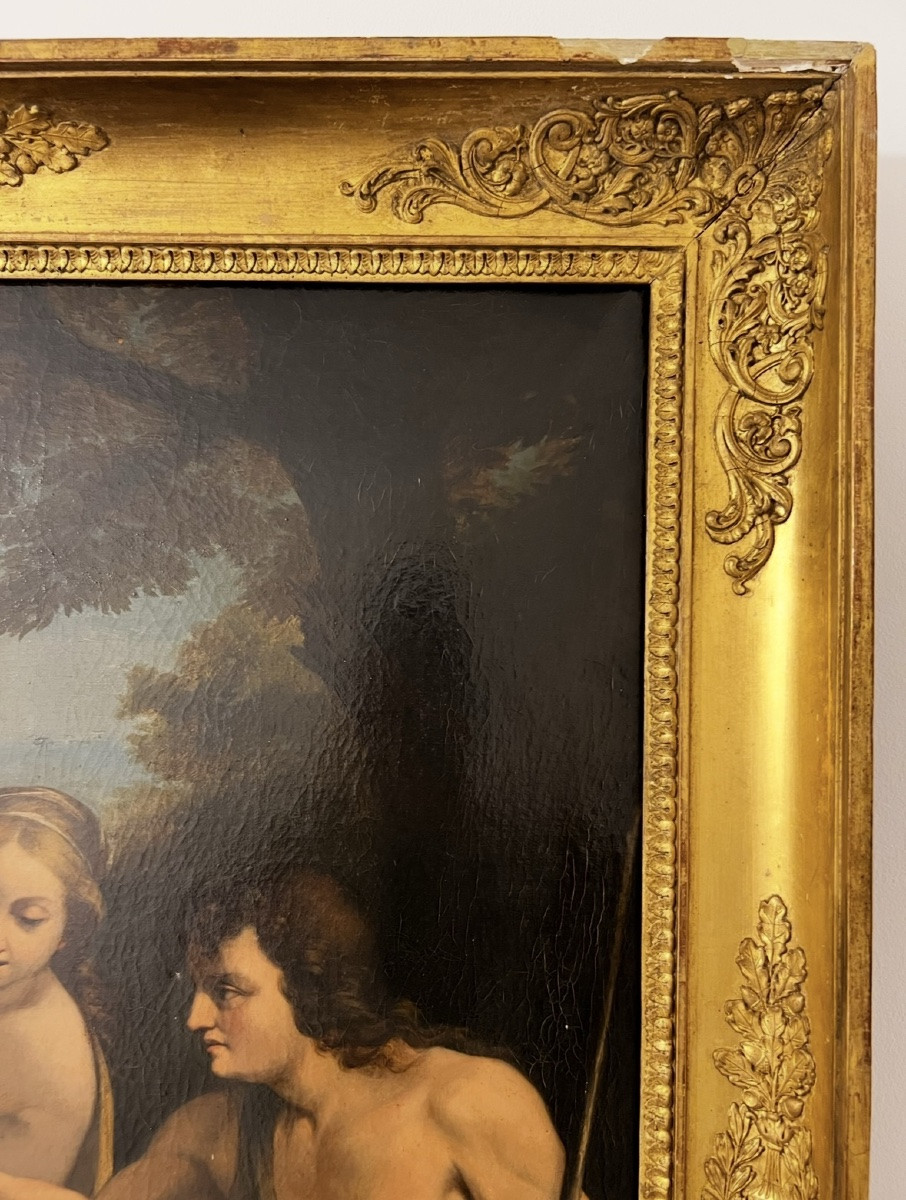 Tableau Ancien-peinture Mythologique-grèce-le Jugement De Pâris-Ecole Française Du XIXe Siècle-photo-7