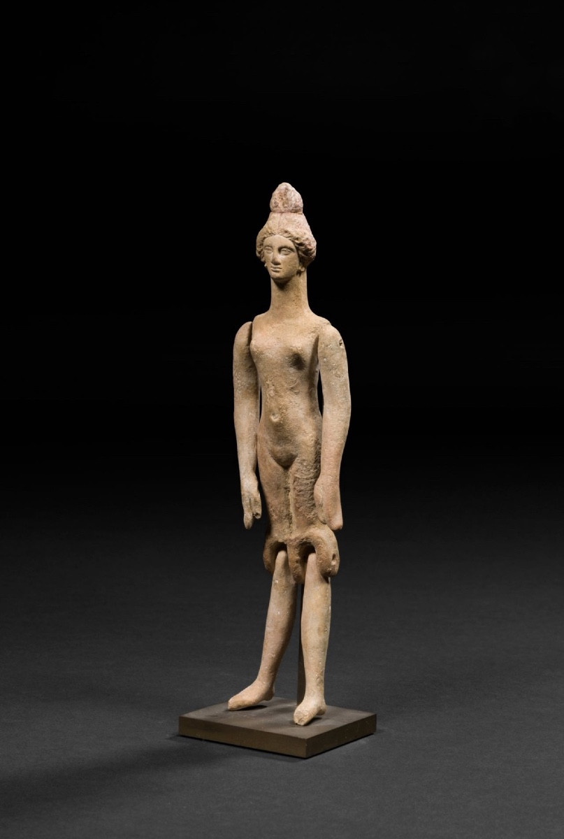 Greek Articulated Terracotta Statuette Doll Ancient Greece Archaeology