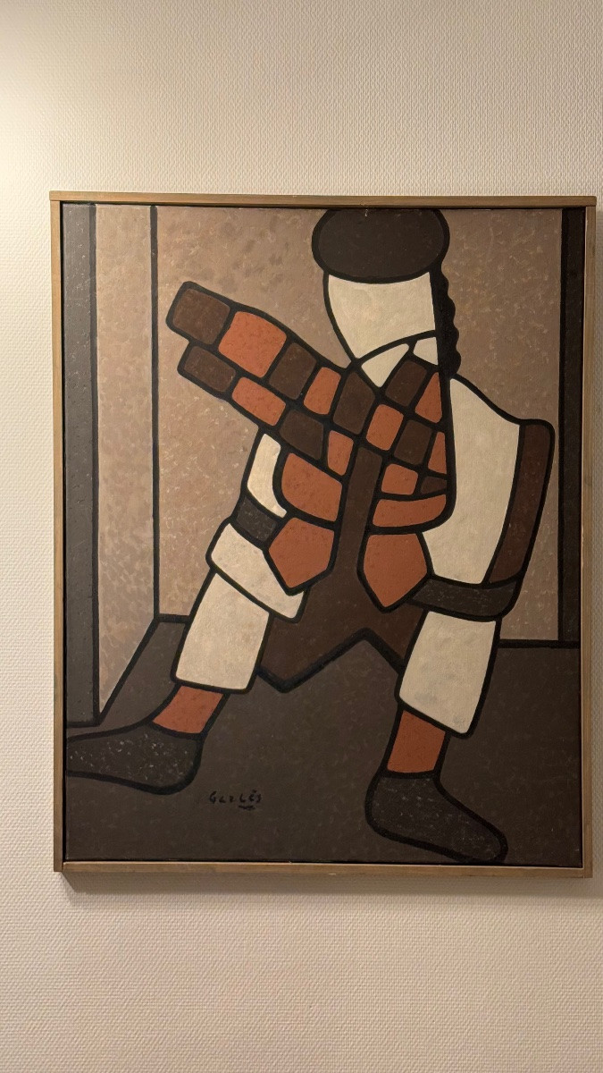 Painting–oil On Canvas–georges Lévêque, Known As Gerlès–cubism–andré Lhote–édouard Pignon-photo-5