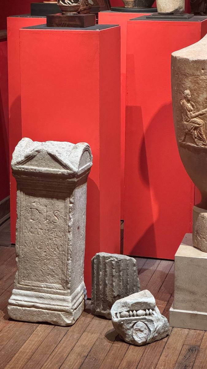 Fragment Of A Fluted Marble Column - Antique - Roman-photo-2