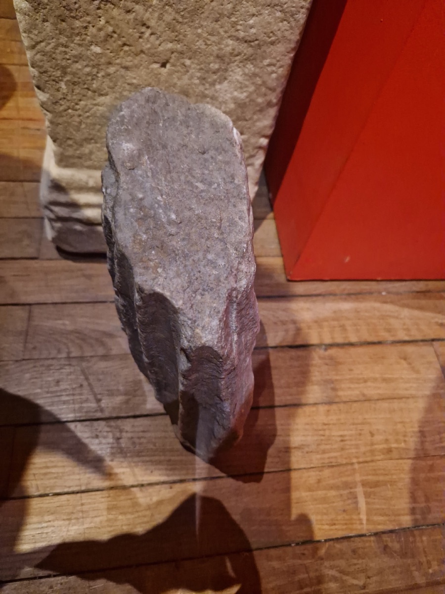 Fragment Of A Fluted Marble Column - Antique - Roman-photo-4