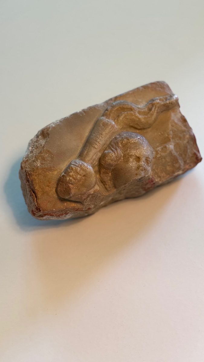  Fragment de marbre-Tête de femme–Antique-Romain-Sculpture-photo-4