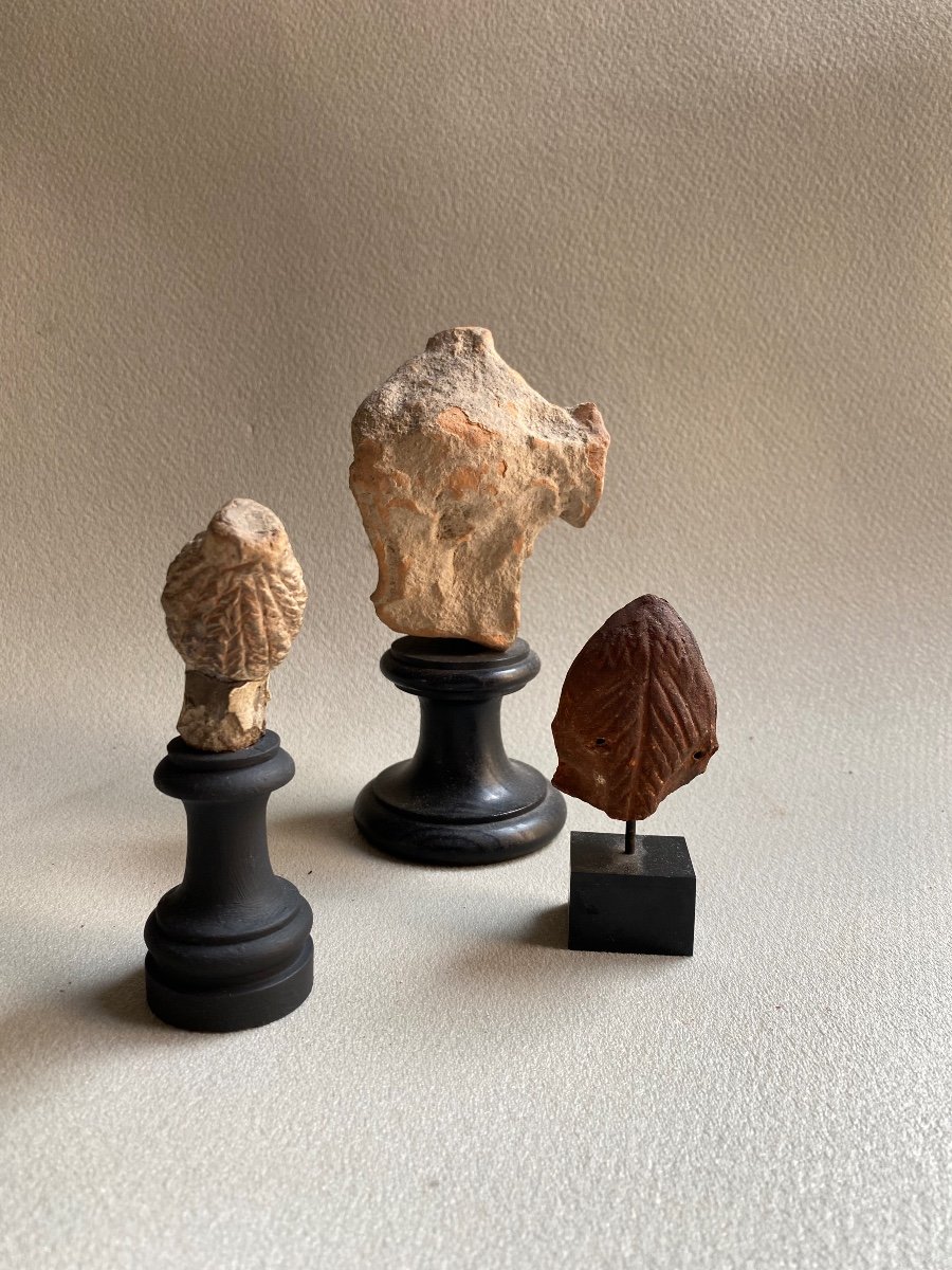 Tête Tanagra, Buste Hermès Mercure, Tête D’Isis Hellénistique Art Grec Romain IIe IIIe S Av Jc-photo-3