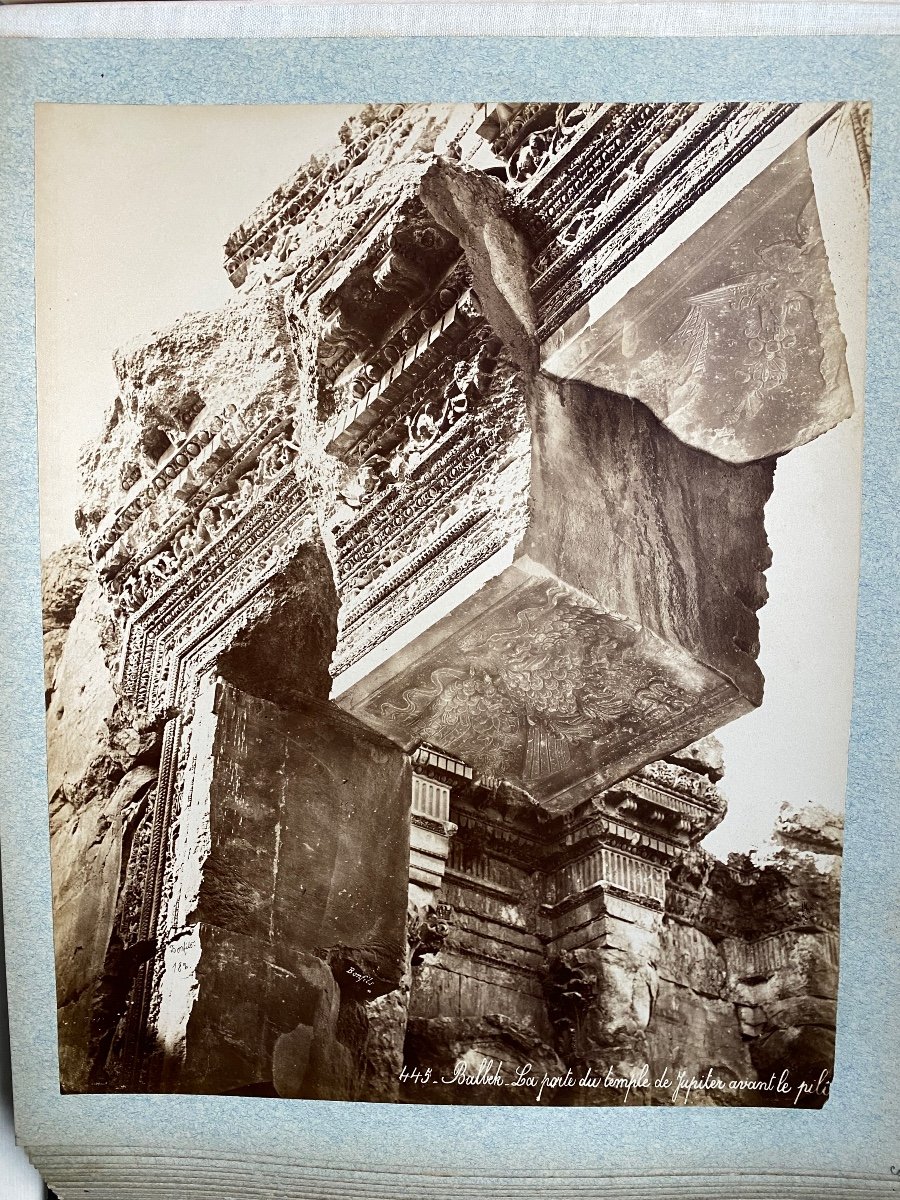Album Photo Bonfils, Zangaki , Beato Égypte Antique Le Caire Liban Ruine Baalbek Syrie XIX -photo-4