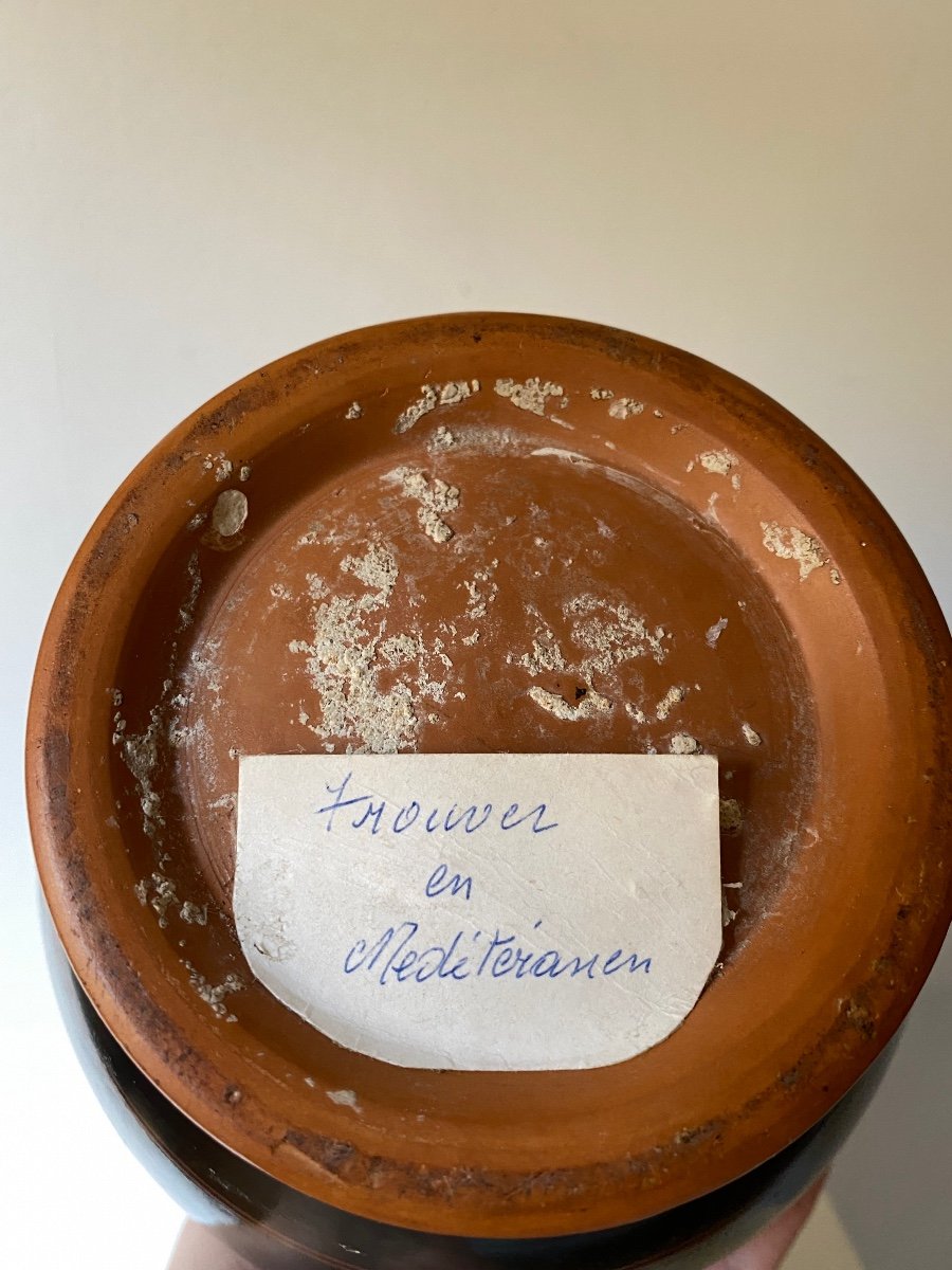 Vase œnochoé Dans Le Goût Attique Grèce Ou Italie XIX Céramique D’après L’antique-photo-7