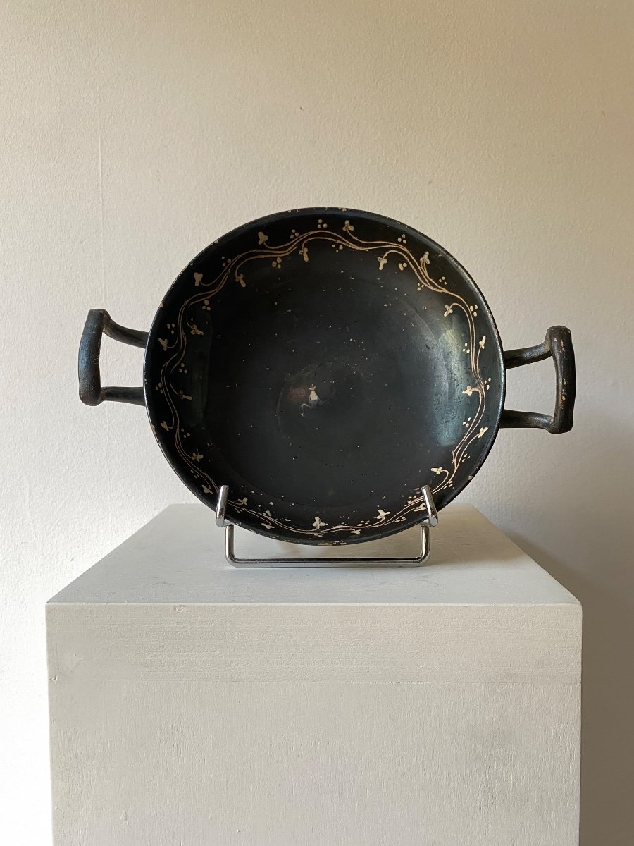 Oenochoe Olpe Kylixe Vase Grec Apulie Italie , Grande Grece, Atelier De Gnathia , Iv-photo-4