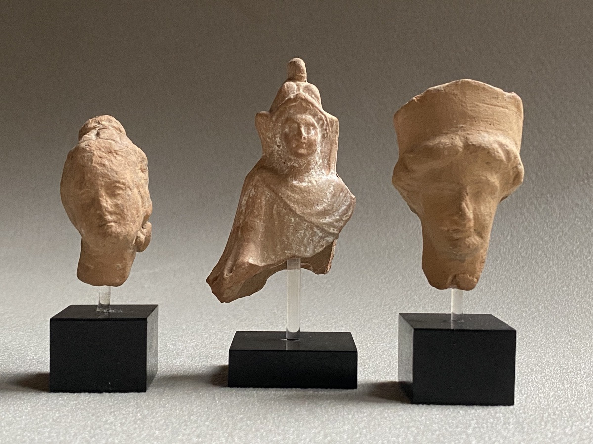 Buste Tête Vénus Athéna Minerve Démèter Isis Cérapis  Harpocrate  Grec Romain égypte  Antique-photo-4
