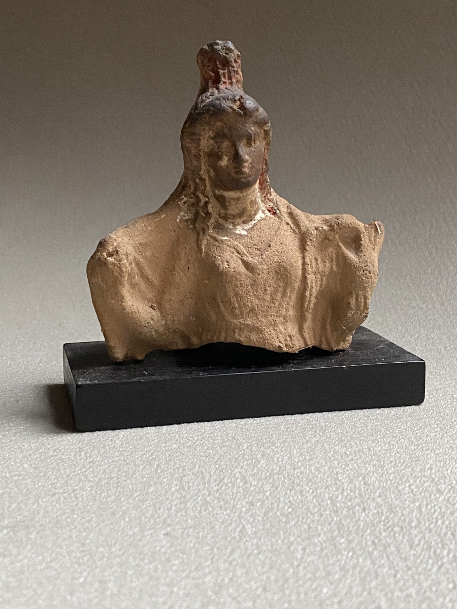 Buste Tête Vénus Athéna Minerve Démèter Isis Cérapis  Harpocrate  Grec Romain égypte  Antique-photo-6