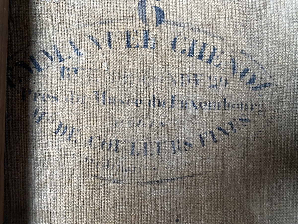 Portrait D’homme,  atelier de Cabanel,  Jacques Henri-georges Chartier Tableau XIX-photo-3
