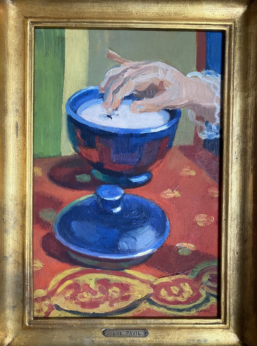 Catching The Fly, Lina Pavil, Fauvist Still Life In The Style Of Matisse -photo-3