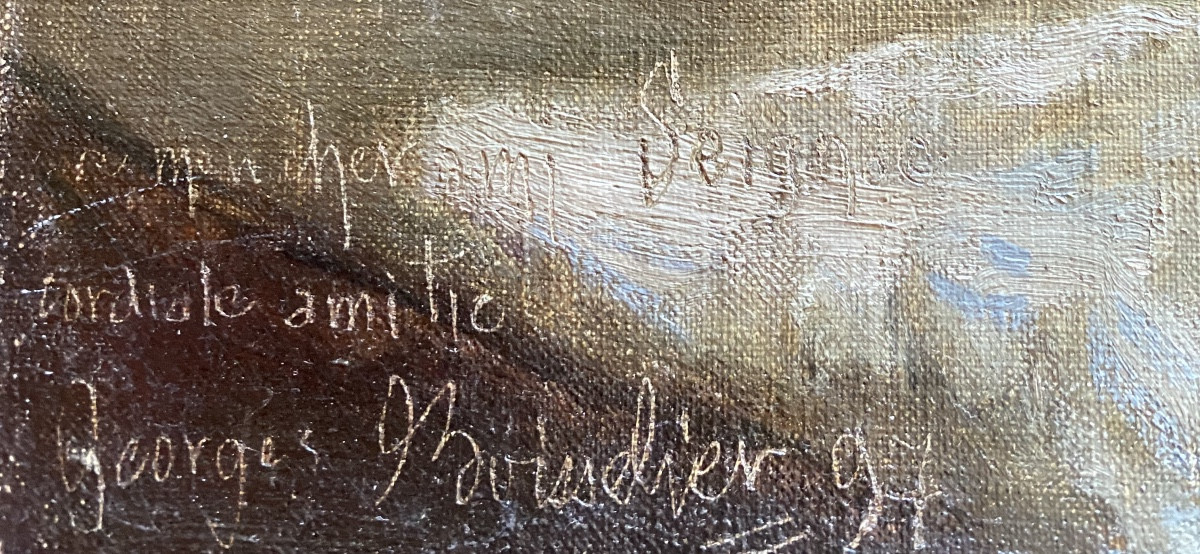 Georges Boisselier Joseph et la femme de Putiphar scène biblique mythologique Égypte  ، 1897  -photo-4