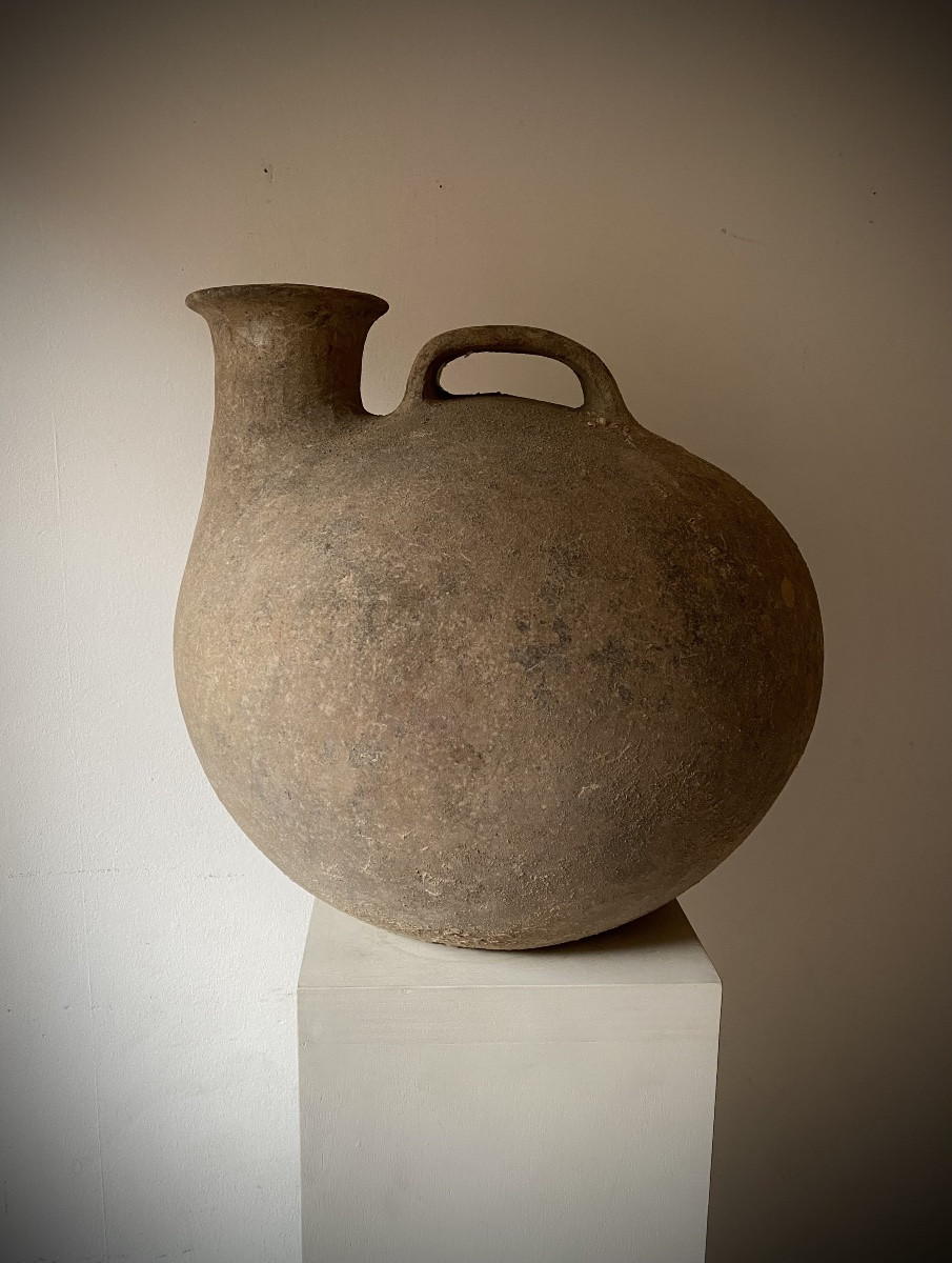 Paire d’askoi en terre cuite Grande Grèce Italie Apulie Daunie  IVe–IIIe s. av. JC vase grec-photo-2