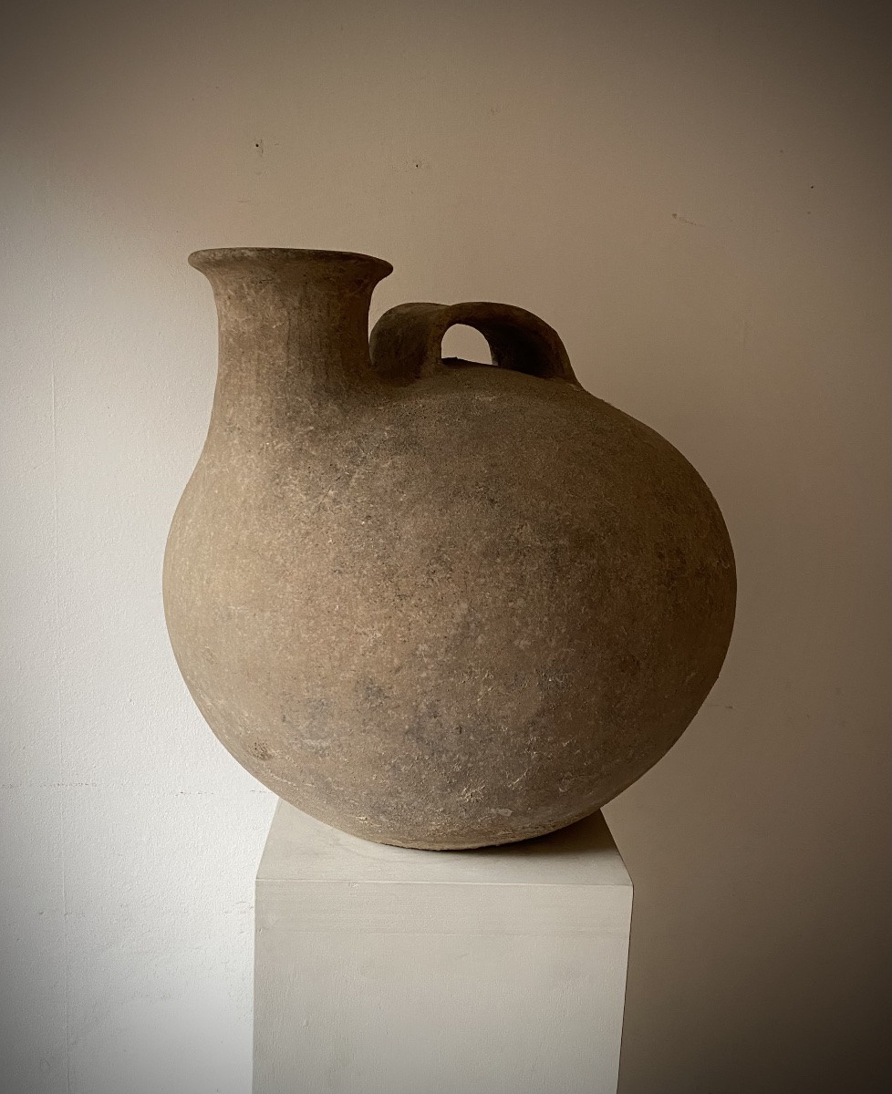 Paire d’askoi en terre cuite Grande Grèce Italie Apulie Daunie  IVe–IIIe s. av. JC vase grec-photo-1