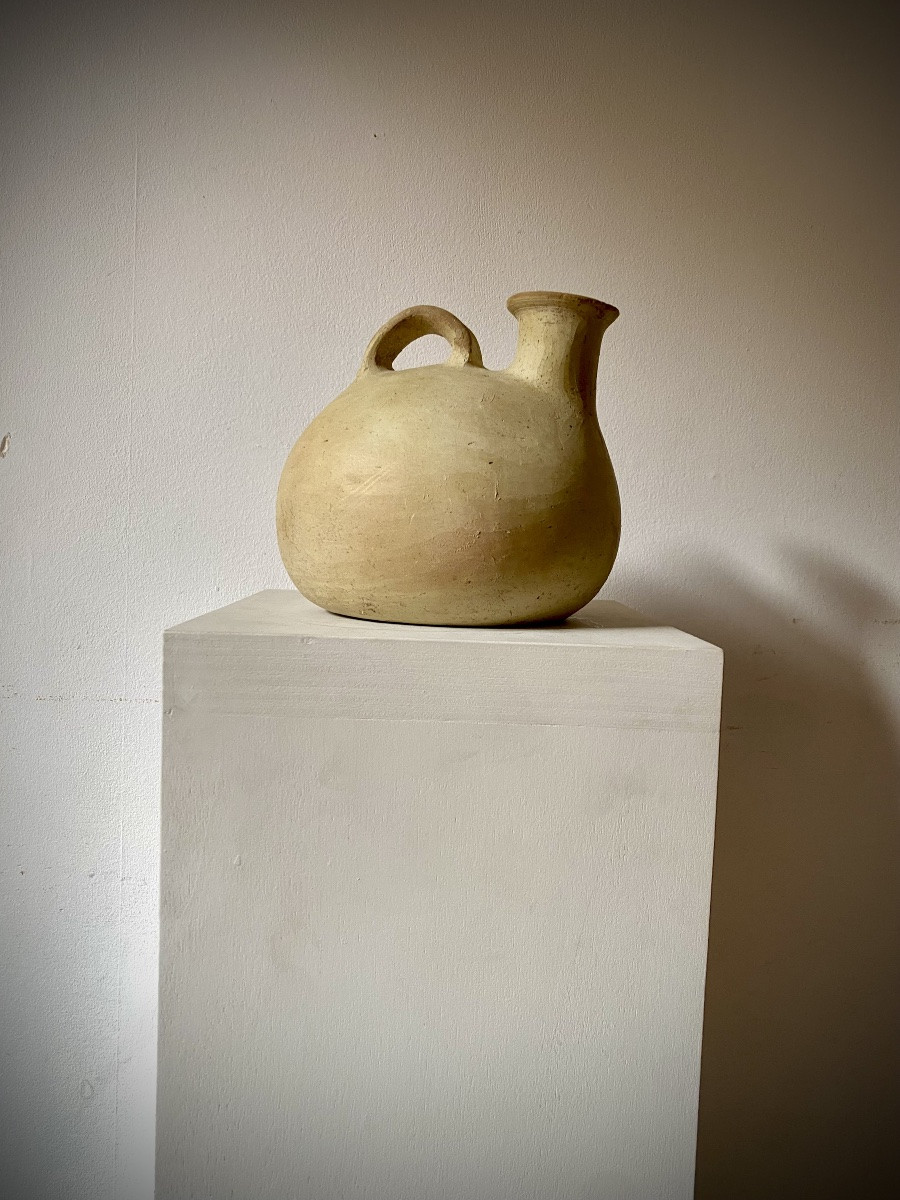 Paire d’askoi en terre cuite Grande Grèce Italie Apulie Daunie  IVe–IIIe s. av. JC vase grec-photo-4