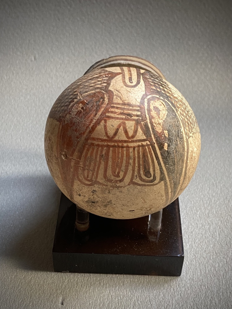 3 Aryballes Grecs antiques  terre cuite antique vase balsamaire Athènes Corinthe Ve s av JC-photo-4