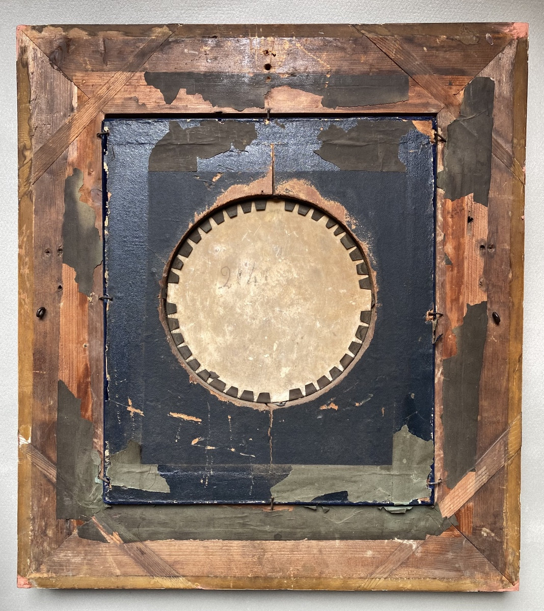 Médaillon en marbre signé François Daré 1847 portrait romantique de jeune femme de profil-photo-4