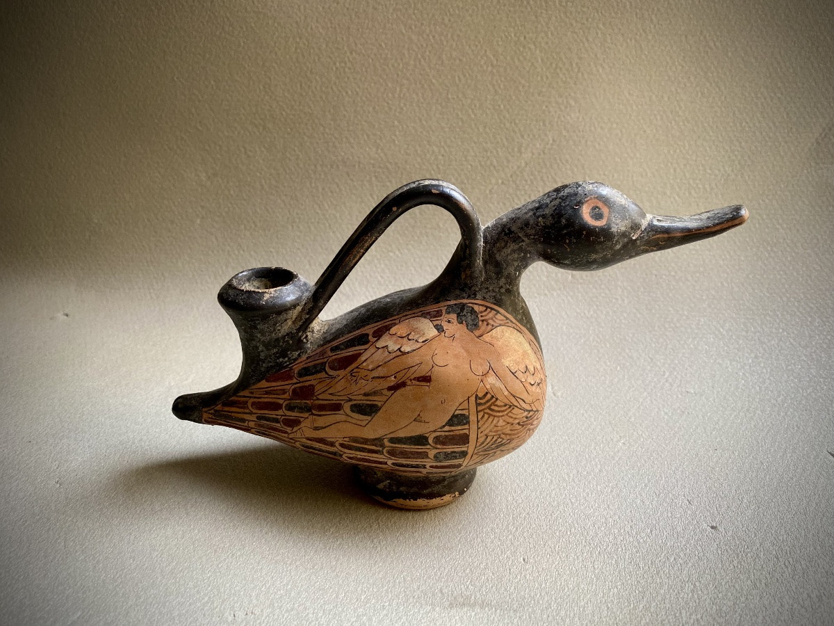 Askos et Situla,  vases Grand Tour dans le goût  antique grec et  étrusque -photo-1