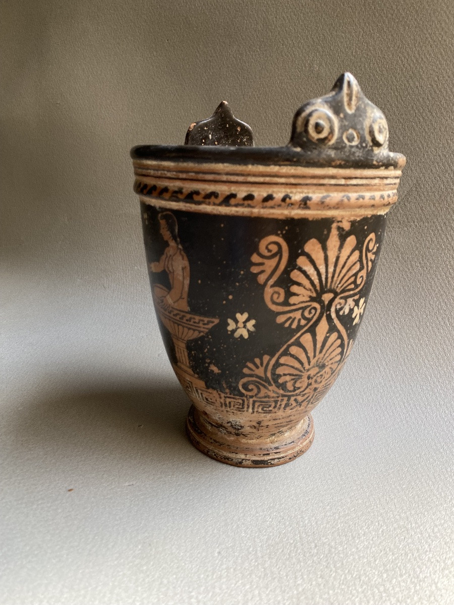 Askos et Situla,  vases Grand Tour dans le goût  antique grec et  étrusque -photo-3