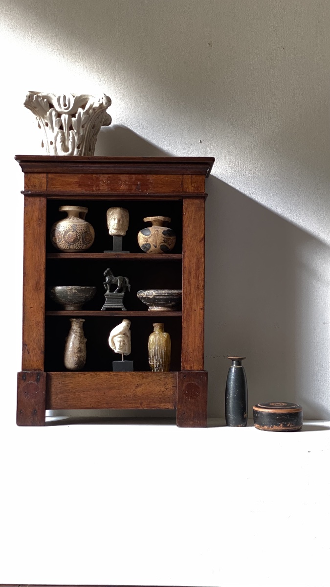 Tête tricéphale d'Hécate , Art gréco- romain antique , Marbre-photo-6