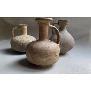 3 pichets romains antiques 
