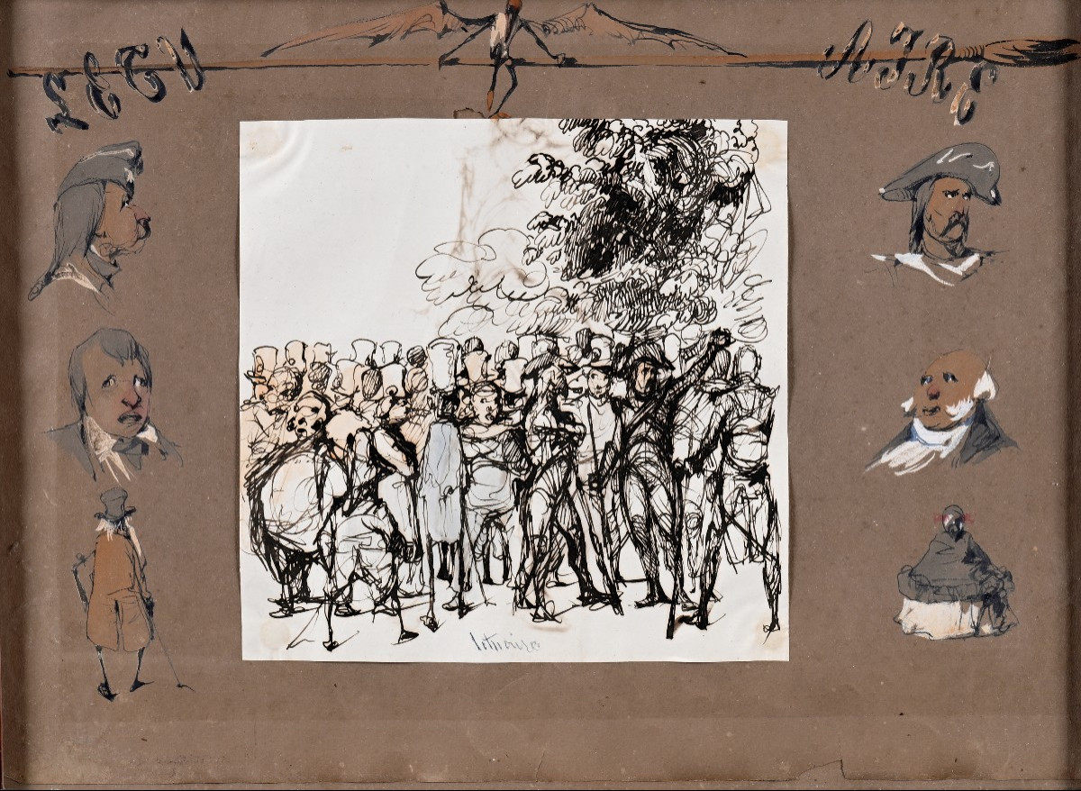 The Demonstration Pierre Letuaire (1798-1885)-photo-2