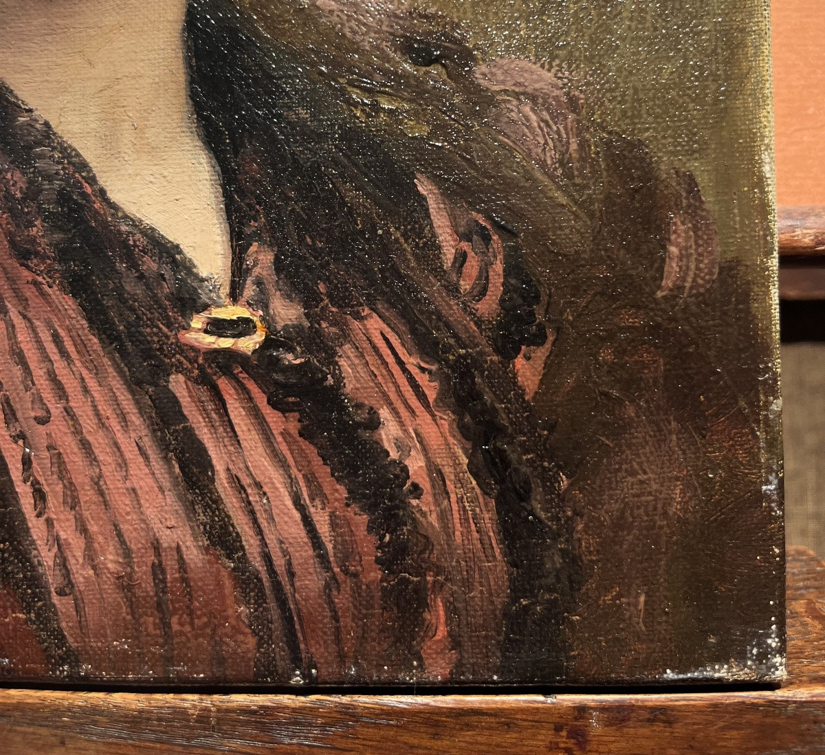 Portrait Of A Woman By Jacques Jobbé-duval (1854-1942) Oil On Canvas Signed And Dated-photo-4