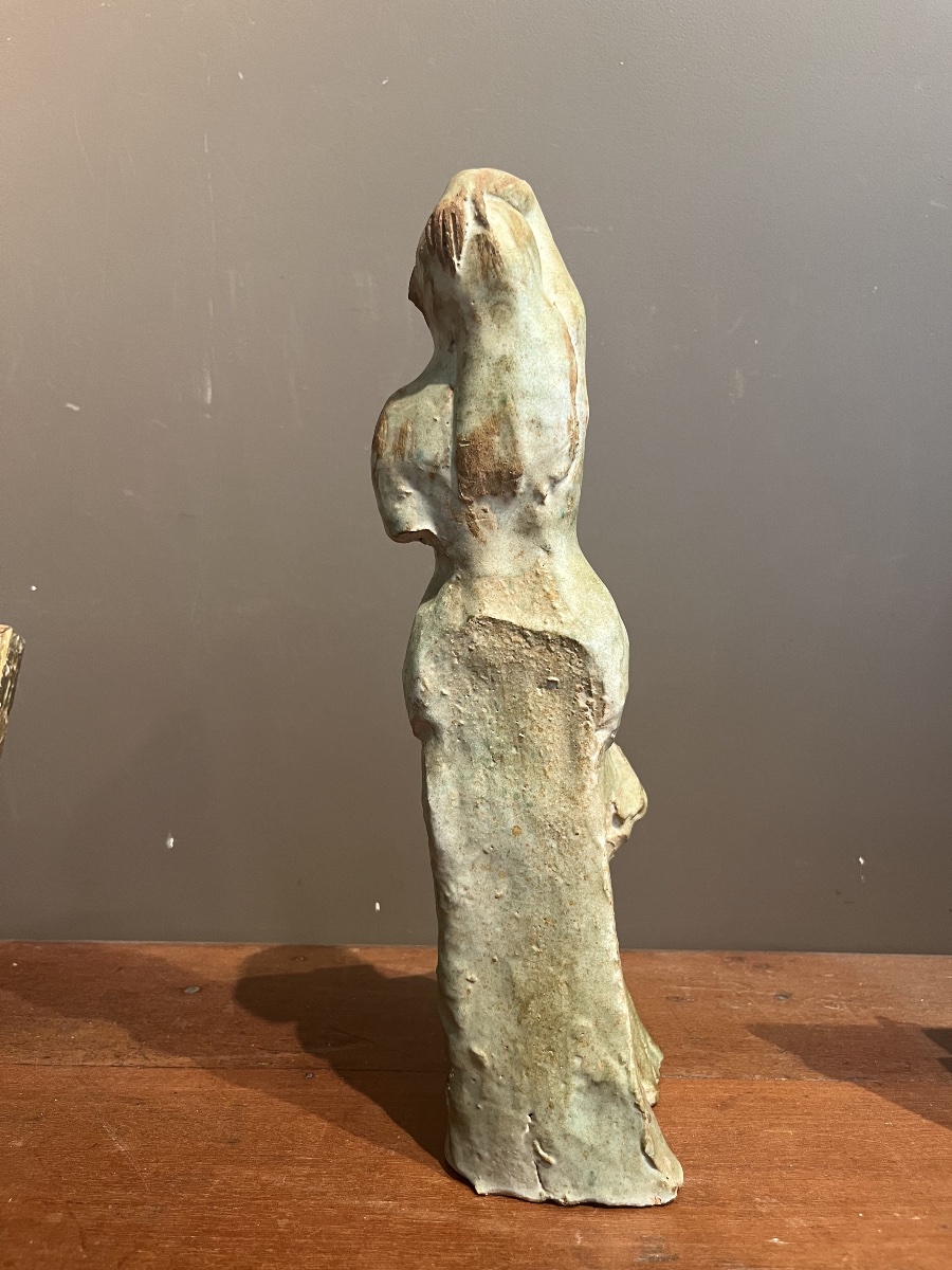 Sculpture Siren Ceramic A Gins-photo-4