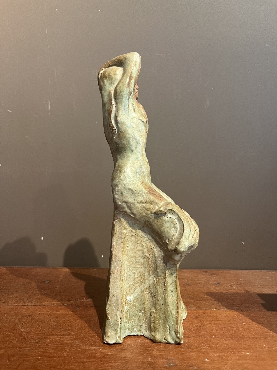 Sculpture Siren Ceramic A Gins-photo-2