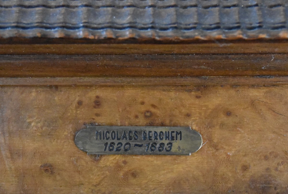 Paysage animé. Suite de Nicolas Berchem (1620–1683)-photo-1