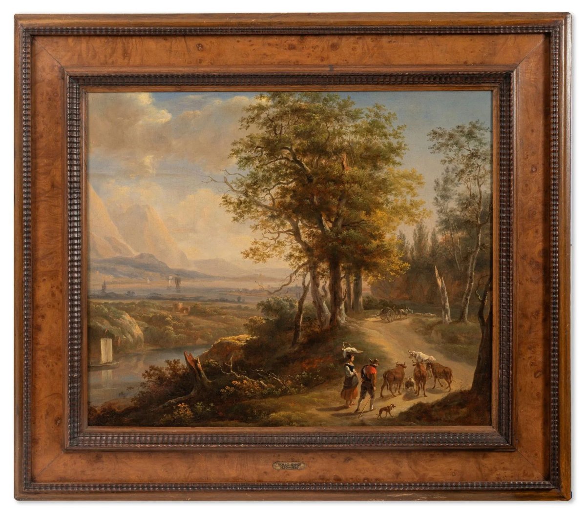 Animated Landscape. Suite By Nicolas Berchem (1620-1683)