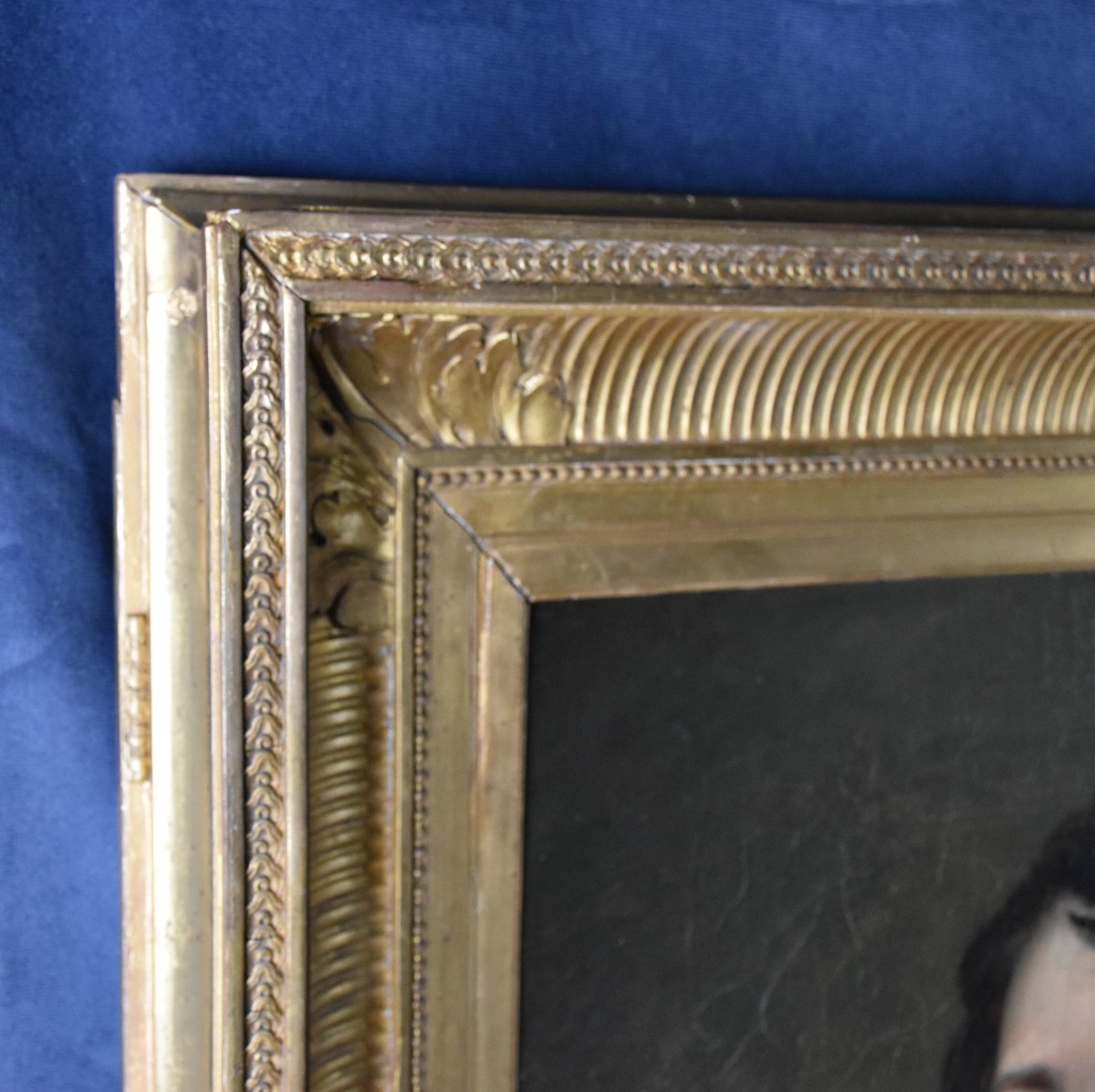 Portrait Of An Officer. Oil On Canvas. Restoration Period (circa 1815–1830)-photo-2