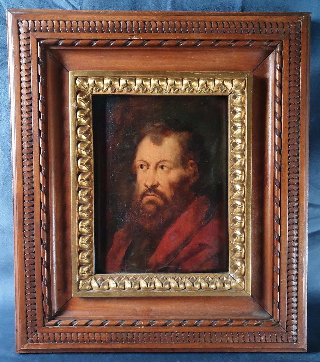 Cercle de Dietricy – Paire de têtes de caractère – Allemagne XVIIIe siècle-photo-2