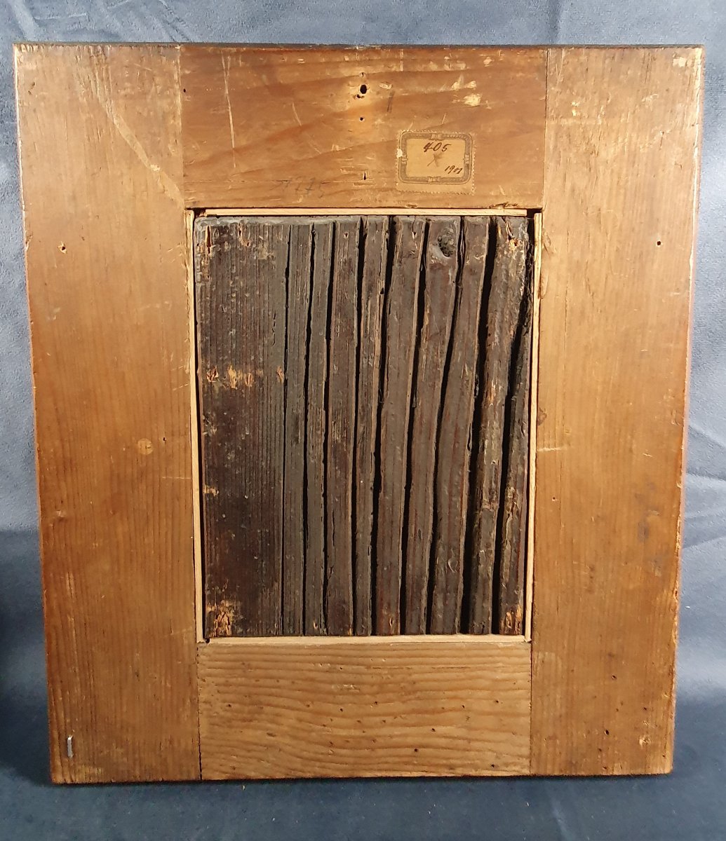 Cercle de Dietricy – Paire de têtes de caractère – Allemagne XVIIIe siècle-photo-1