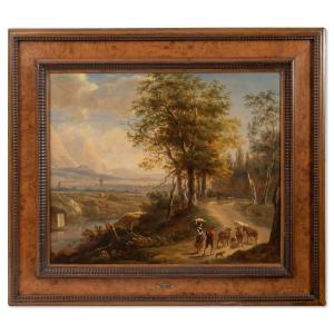 Animated Landscape. Suite By Nicolas Berchem (1620-1683)