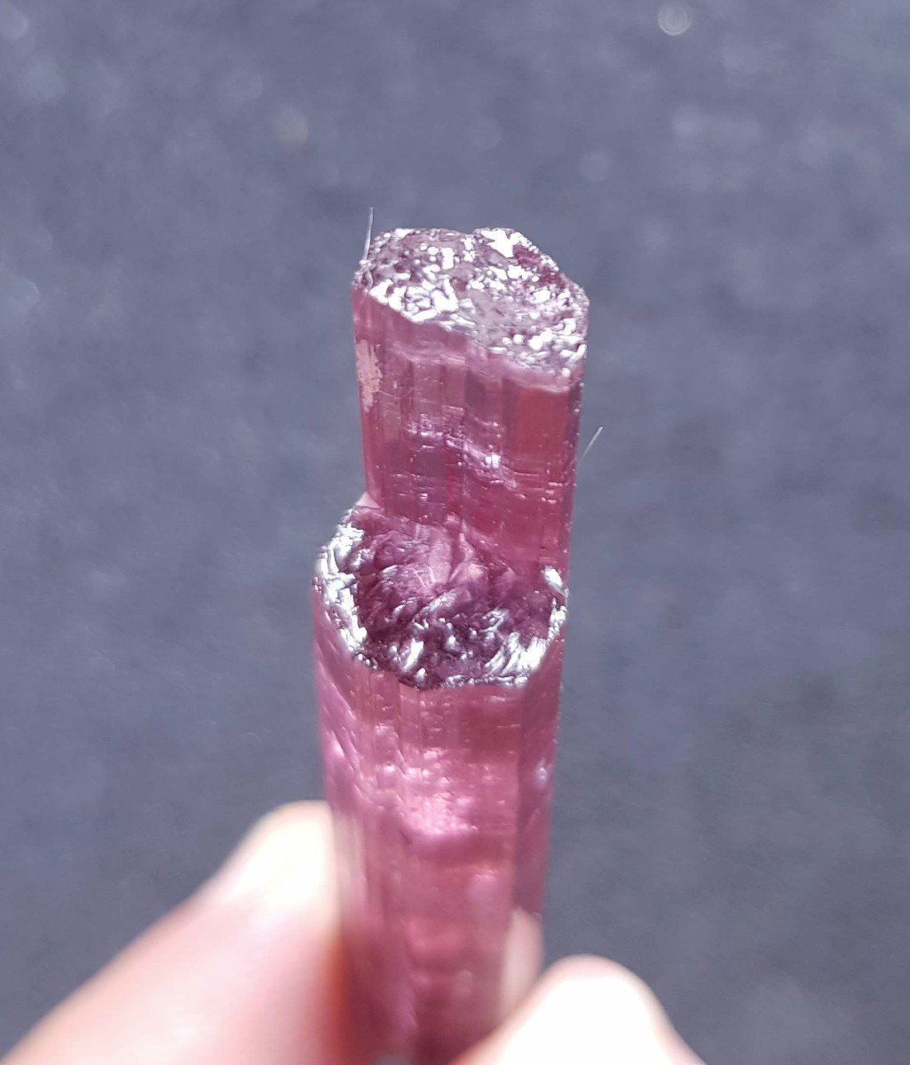 Pink Tourmaline - 2 Crystals - California, Usa-photo-6